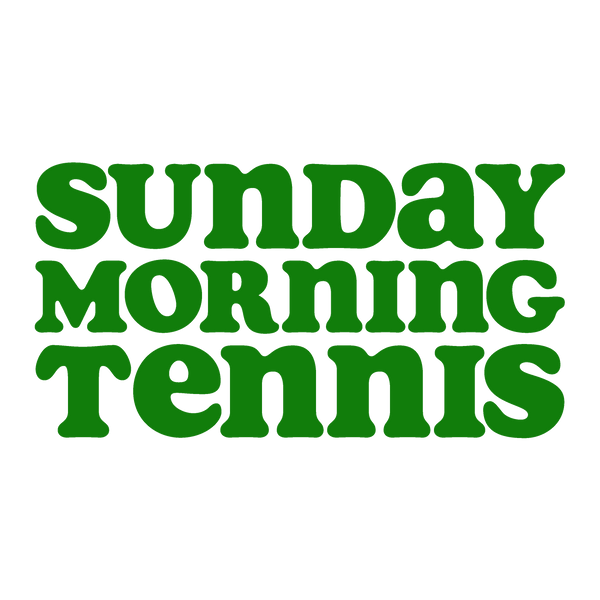 Sunday Morning Tennis